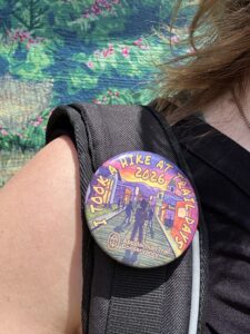 Button shows Damascus with the words "I Took a Hike at Trail Days 2026"